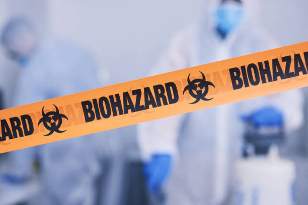 Professional Infectious Disease Decontamination technician working in Middle Island, NY